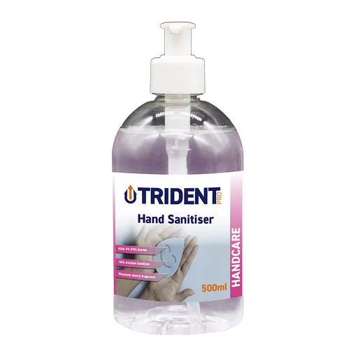 Trident Pro Hand Sanitiser, 500ml Pump Bottle