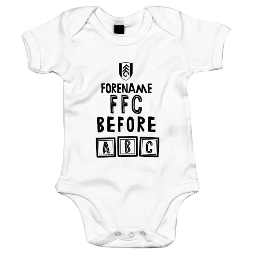 Fulham FC Before ABC Baby Bodysuit