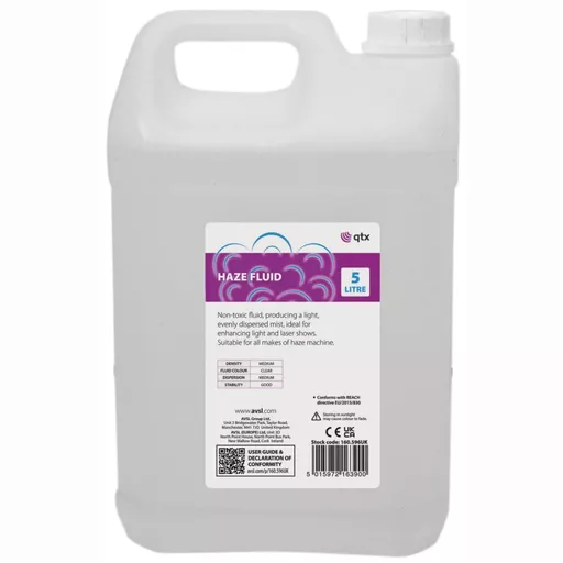 QTX Haze Fluid - 5 Litres