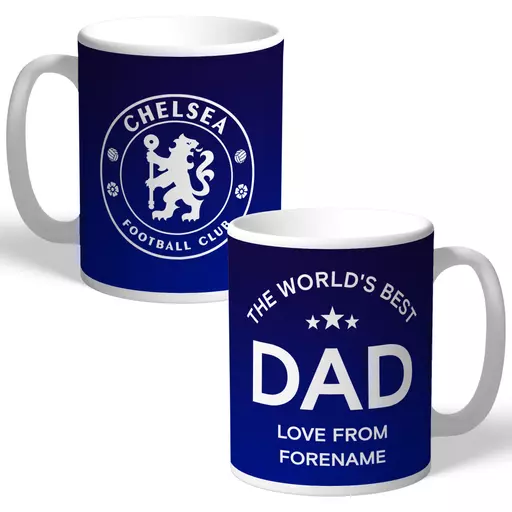 Chelsea FC World's Best Dad Mug