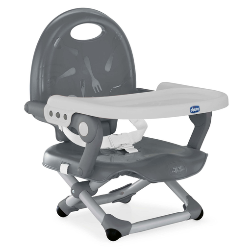 Chicco Grey Pocket Snack Booster Seat