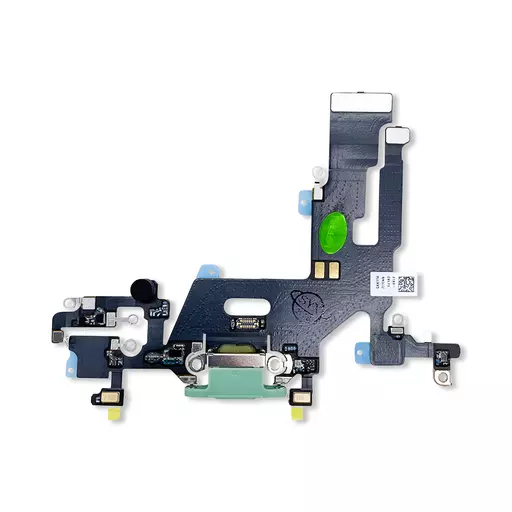 Charging Port Flex Cable (Green) (CERTIFIED - OEM) -  For iPhone 11