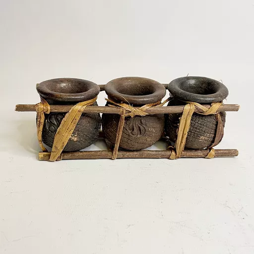 Set of 3 Kenyan Pots