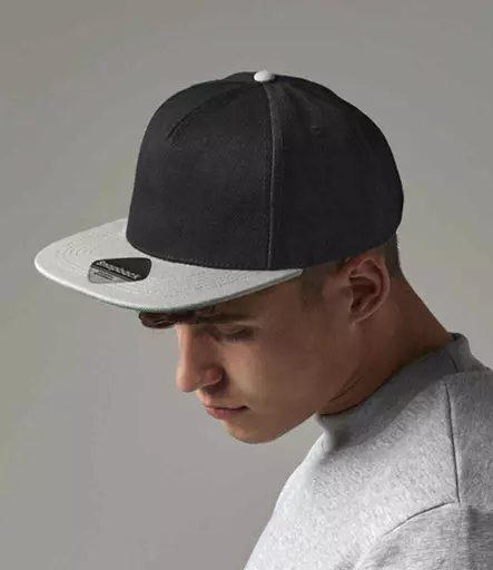 Beechfield Original Flat Peak Snapback Cap