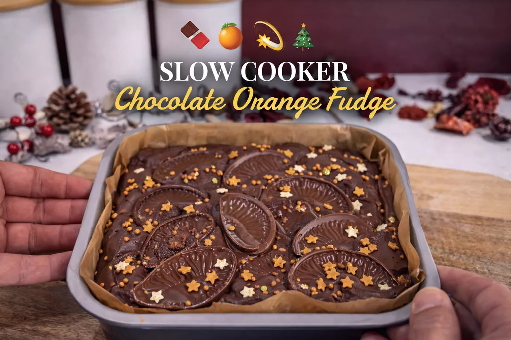 Slow Cooker Chocolate Orange Fudge