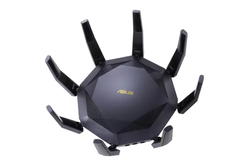 ASUS RT-AX89X AX6000 AiMesh wireless router Ethernet Dual-band (2.4 GHz / 5 GHz) Black