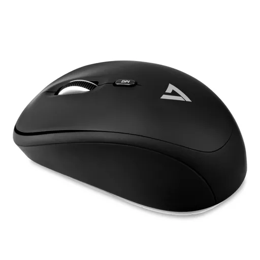 V7 Wireless Mobile Optical Mouse - Black