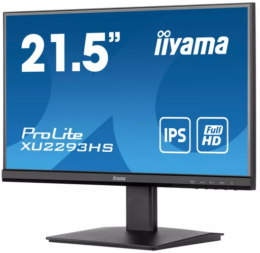 iiyama ProLite XU2293HS-B5 computer monitor 54.6 cm (21.5") 1920 x 1080 pixels Full HD LED Black