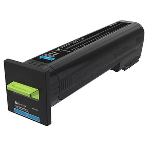 Lexmark High Yield Cyan Return Program Toner Cartridge for US Government (17000 Yield) (TAA Compliant Version of 82K1HC0)