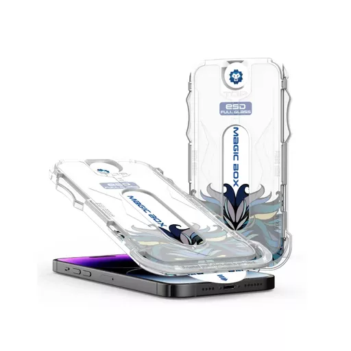 Lito - 3D Curved Tempered Glass & Easy Applicator - iPhone 14 Plus & iPhone 13 Pro Max