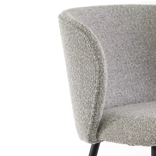 Alborg, Dining Chair - Grey-Brown