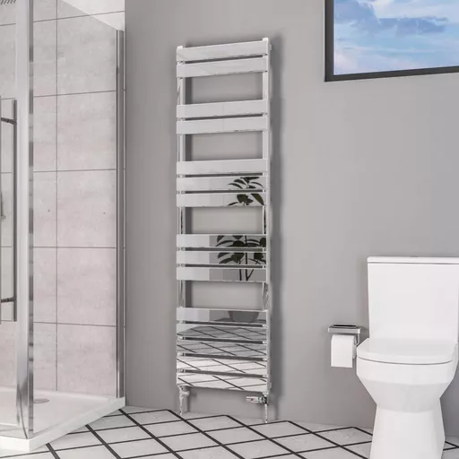 Deddington 1800 x 500 Towel Rail Chrome