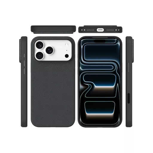 ProMag Woven with AI Button for iPhone 18 Pro Max & iPhone 17 Pro Max - Black