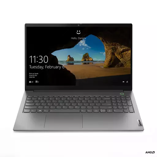 Lenovo ThinkBook 15 G3 ACL 5500U Notebook 39.6 cm (15.6") Full HD AMD Ryzen 5 8 GB DDR4-SDRAM 256 GB SSD Wi-Fi 6 (802.11ax) Windows 11 Pro Grey