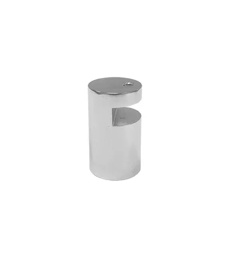 Chrome Wall Panel Clip Standoff- 19mm x 32mm