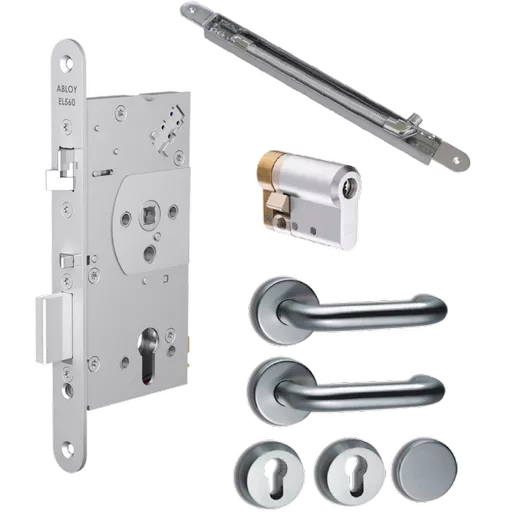 ABLOY EL560 DIN Electric Lock EN179 Compliant Package 1E