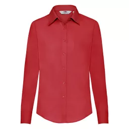 Ladies' Long Sleeve Poplin Shirt