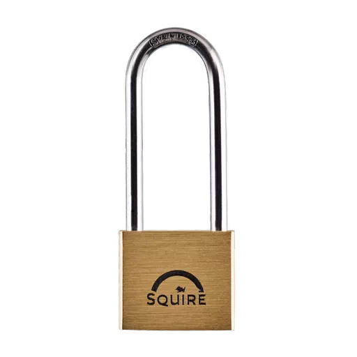 SQUIRE Lion Marine Grade Brass Long Shackle Padlock KA