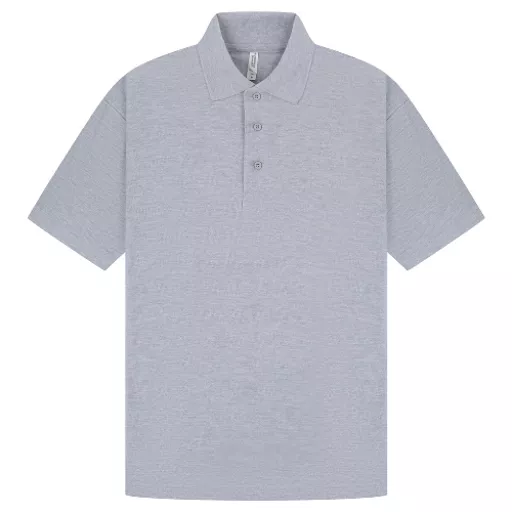 CasualClassics_ClassicRingspun190RegularFitPoloUnisexC101_SportGrey_Front.png