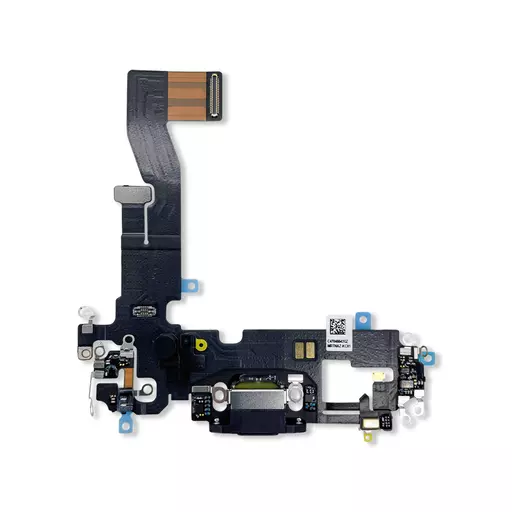 Charging Port Flex Cable (Black) (RECLAIMED) - For iPhone 12 / 12 Pro