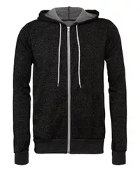 Canvas Unisex Sponge Fleece Full-Zip Hoodie