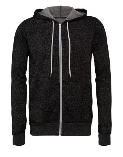 Canvas Unisex Sponge Fleece Full-Zip Hoodie