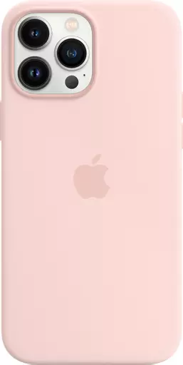 Apple iPhone 13 Pro Max Silicone Case with MagSafe - Chalk Pink