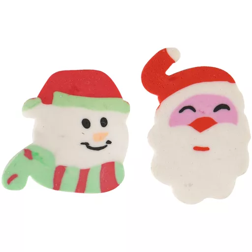 Christmas Erasers - Box of 208