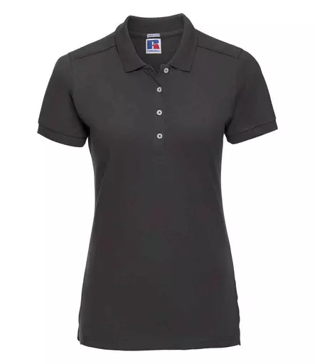 Russell Athletic Ladies Stretch Piqué Polo Shirt