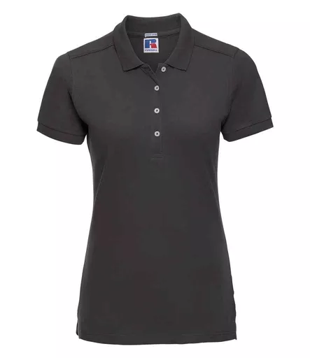 Russell Ladies Stretch Piqu Polo Shirt