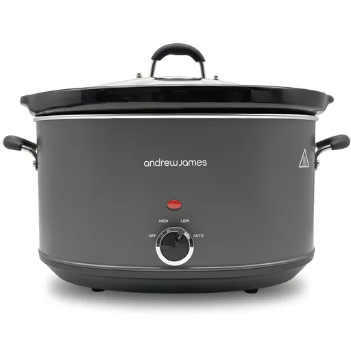 Premium Slow Cooker 8L Grey