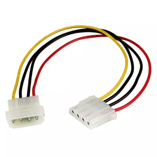 StarTech.com 12in LP4 Power Extension Cable - M/F