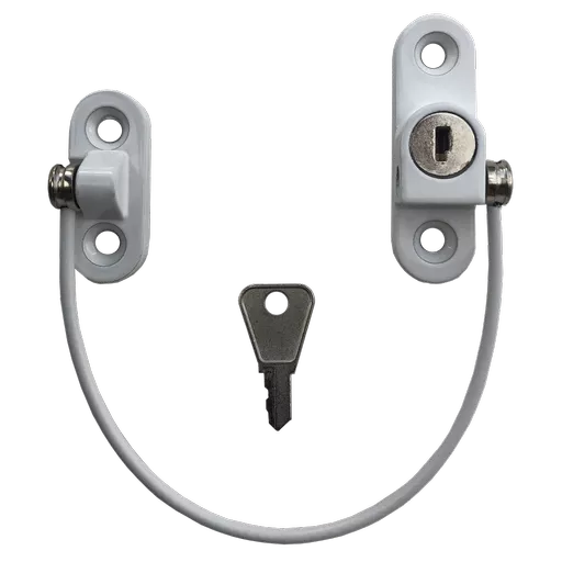 ASEC VITAL 200mm x 3mm Lockable Cable Window Restrictor