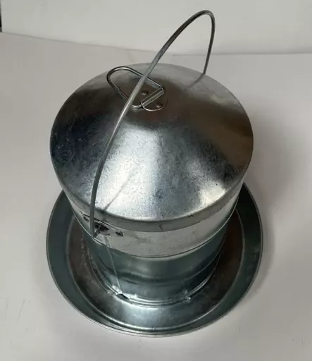 12 litre galvanised bung drinker