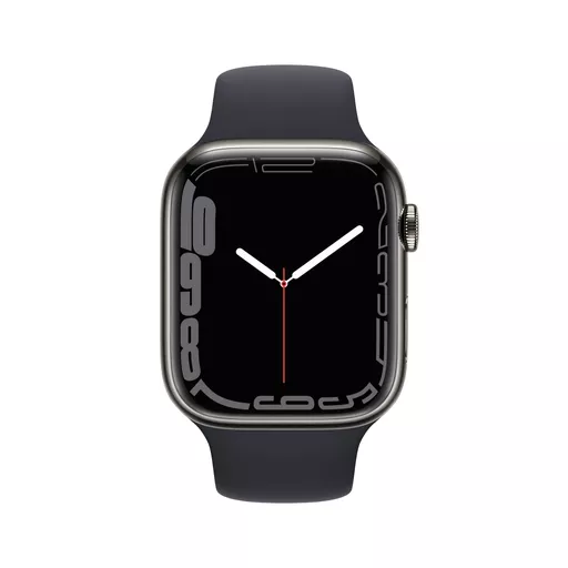 Apple Watch Series 7 OLED 45 mm 4G Graphite GPS (satellite)