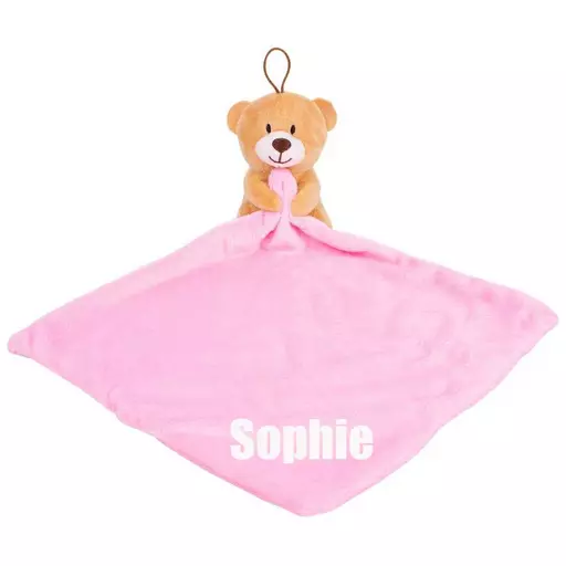 Personalised Baby Comfort Blanket - Add Name