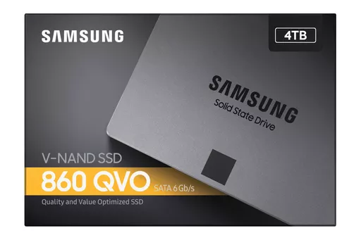 Samsung 860 QVO 2.5" 4000 GB Serial ATA III V-NAND MLC