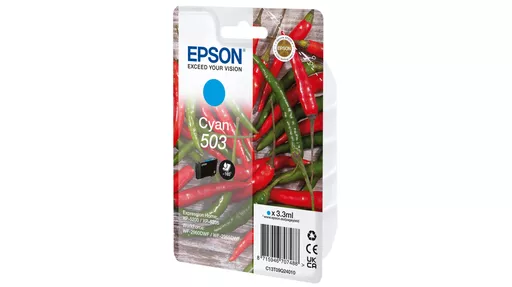 Epson C13T09Q24010/503 Ink cartridge cyan, 165 pages 3,3ml for Epson XP-5200