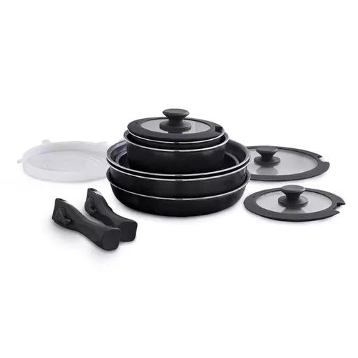 13 Piece Freedom Cookware Set with Black Diamond Coating