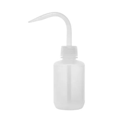 Wash bottles, general purpose, HDPE, oval, capacity 250 cm3