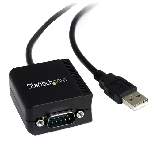 StarTech.com 1 Port FTDI USB to Serial RS232 Adapter Cable with Optical Isolation