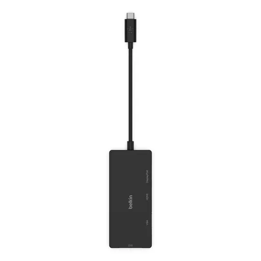 Belkin AVC003BTBK notebook dock/port replicator Wired USB 3.2 Gen 1 (3.1 Gen 1) Type-C Black