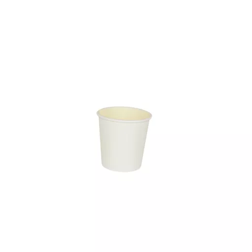 4oz Single Wall Cup White