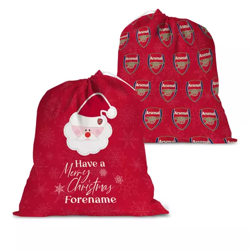 Arsenal FC Merry Christmas Santa Sack