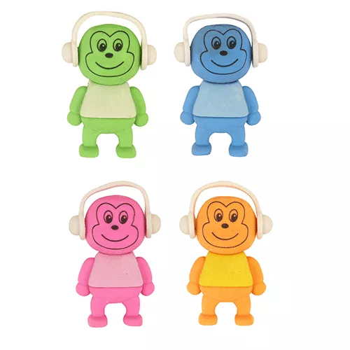 Monkey Eraser - Pack of 96