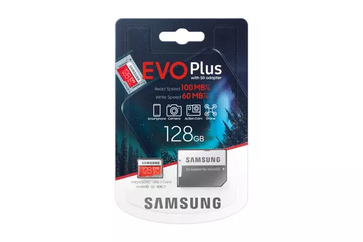 Samsung Evo Plus 128 GB MicroSDXC UHS-I Class 10