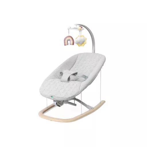 Zen Wave Rocker Wooden Grey