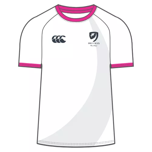 PRE-ORDER Oxford Brookes University Hockey Mens Bespoke White Short Sleeve Training T-Shirt