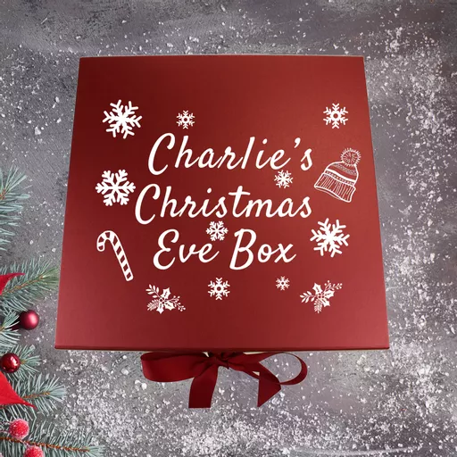 Christmas Box Red Hat