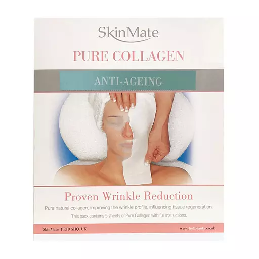 SkinMate Pure Collagen Anti-Ageing Mask A4 Sheet